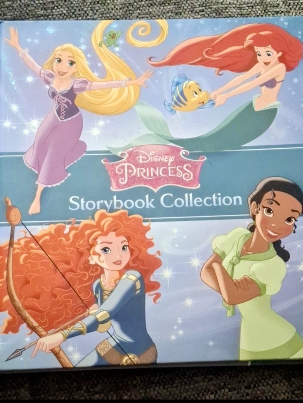 Disney Princess Storybook Collection - Purple, Teal, Red, Blonde, Green